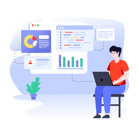 Software Development Illustration